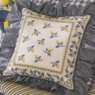 PDF FILE  VINTAGE COUNTRY FRENCH PILLOW CROSS STITCH PATTERN INSTRUCTIONS
