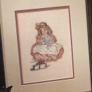 --PDF FILE ONLY - VINTAGE Girls of Yesteryear CROSS STITCH PATTERN