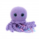 Handmade Crochet Violet Jellyfish