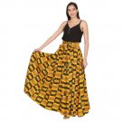 Kente Print Long Maxi Skirt 16317-611