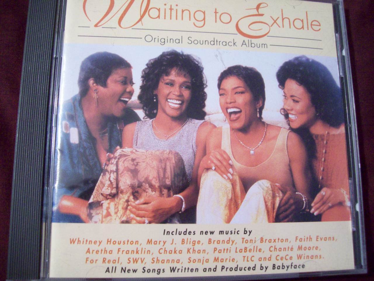 WAITING TO EXHALE ORIGNAL SOUNDTRACK Various Artists Whitney and more ...