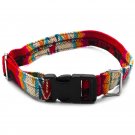 Tribal Print Dog Collar Small Medium Sized Pet Boho Pattern Adjustable Buckle