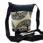 Tree of Life Pattern Cushioned Square Purse Crossbody Bag Handmade Boho Fashion
