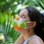Pineapple Earrings Tropical Fruit Art Accessories Women Cute Island Food Jewelry