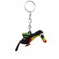 Toucan Seed Bead 3D Figurine Keychain Handmade Gifts Tropical Animal Accessories