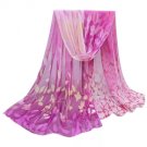 Pink and Hot Pink Leaf Pattern SF-52010