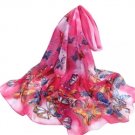 Hot Pink with Colorful Butterflies SF-52026