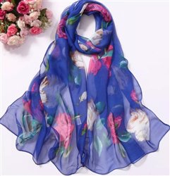 Blue with Roses SF-52065