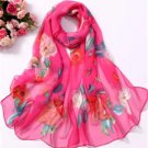 Hot Pink with Roses SF-52067