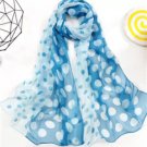 Bright Blue with Polka Dots SF-52042
