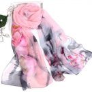 Pink/Gray with Flowers SF-52049
