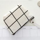 White with Black Lines Coin Purse PU-80275