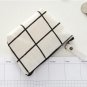 White with Black Lines Coin Purse PU-80275