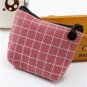 Maroon and White Coin Purse PU-80260