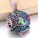 Rainbow Owl Locket NL-12246