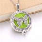 Silver Butterfly Locket NL-12152