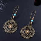Round with Gold Beads ER-14942