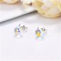 Tiny AB Faceted Ball Post ER-15718