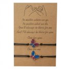 Butterfly Friendship Bracelets (set of 2) BA-13172