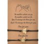 Gold Butterfly Charm Friendship Bracelets (set of 2) BA-13182