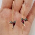 Tiny Hummingbird Earrings ER-16137