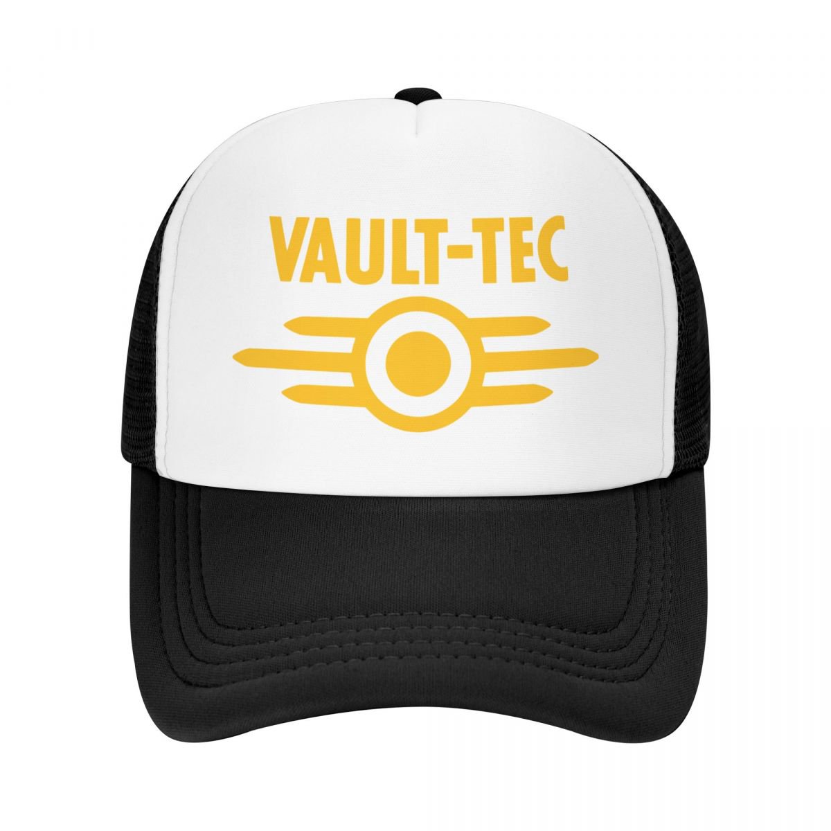 Vault Tec Logo Baseball Cap Men Women Video Game Fallout Trucker Hat