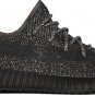 Mens Wmns Yeezy Boost 350 v2 Reflective Black FU9007