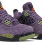 Mens Wmns Air Jordan 4 Retro Canyon Purple AQ9129 500