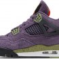 Mens Wmns Air Jordan 4 Retro Canyon Purple AQ9129 500