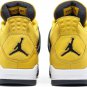 Mens Wmns Air Jordan 4 Retro Lightning 2021 CT8527 700 / 408452 700