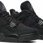 Mens Wmns Air Jordan 4 Retro Black Cat 2020 CU1110 010 / 408452 010