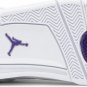 Mens Wmns Air Jordan 4 Retro Purple Metallic CT8527 115 / 408452 115