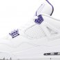 Mens Wmns Air Jordan 4 Retro Purple Metallic CT8527 115 / 408452 115
