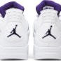 Mens Wmns Air Jordan 4 Retro Purple Metallic CT8527 115 / 408452 115