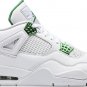 Mens Wmns Air Jordan 4 Retro Green Metallic CT8527 113 / 408452 113