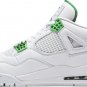 Mens Wmns Air Jordan 4 Retro Green Metallic CT8527 113 / 408452 113