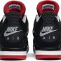 Mens Wmns Air Jordan 4 Retro OG Bred 2019 308497 060 / 408452 060