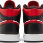 Mens Wmns Air Jordan 1 Mid Bred Toe 554724 079