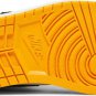 Mens Wmns Air Jordan 1 Retro High OG Yellow Toe 555088 711