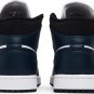 Mens Wmns Air Jordan 1 Mid Armory Navy 554724 411