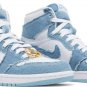 Mens Wmns Air Jordan 1 Retro High OG Denim DM9036 104