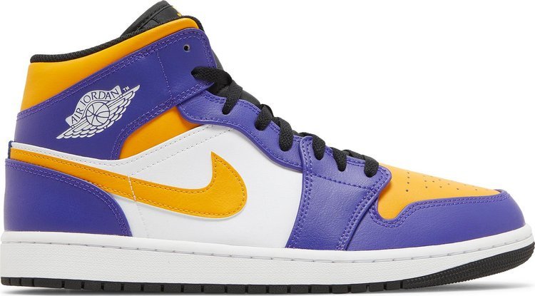 Mens Wmns Air Jordan 1 Mid Lakers DQ8426 517