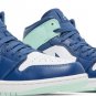 Mens Wmns Air Jordan 1 Mid Blue Mint 554724 413