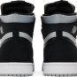 Mens Wmns Air Jordan 1 Zoom CMFT Black Light Smoke Grey CT0978 001