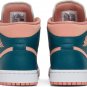 Mens Wmns Air Jordan 1 Mid Dark Teal Green BQ6472 308
