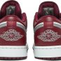 Mens Wmns Air Jordan 1 Low Cherrywood Red 553558 615