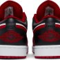 Mens Wmns Air Jordan 1 Low Reverse Black Toe 553558 163