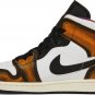 Mens Wmns Air Jordan 1 Mid SE Wear-Away - Taxi DQ8417 071