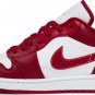 Mens Wmns Air Jordan 1 Low Cardinal Red 553558 607