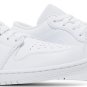 Mens Wmns Air Jordan 1 Low Triple White 2022 553558 136
